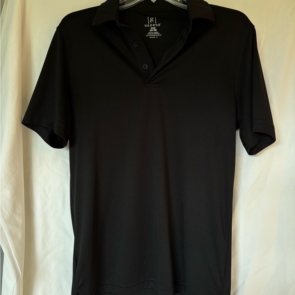 George Black Polo Shirt Classic Style